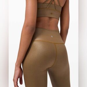 Lululemon Wunder Under High-Rise Tight *Foil 28" in Matte Copper Foil